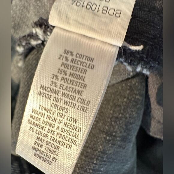 Bonobos Athletic Fit Stetch Jeans Size W 32 X L 34 Faded Black - Picture 10 of 11